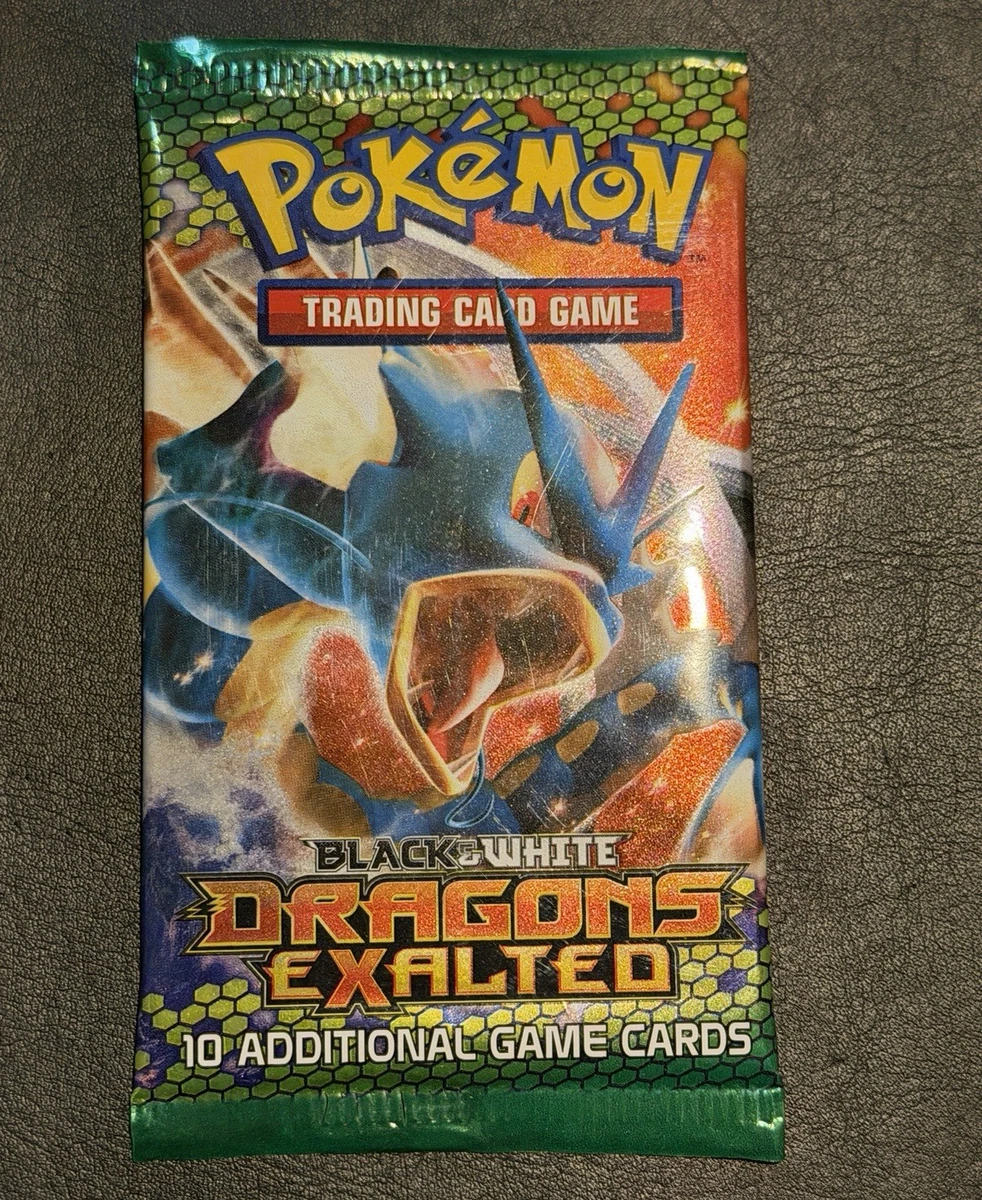 pokemon dragons exalted booster pack Pokémon TCG Dragons Exalted Sealed Collectible Card Game Packs for sale