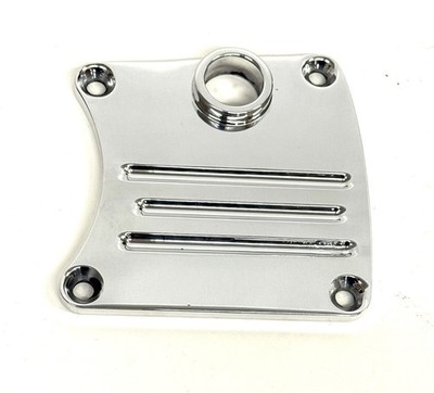 AMMO BELT CHROME PRIMARY INSPECTION COVER 1985-2000 FXR HARLEY