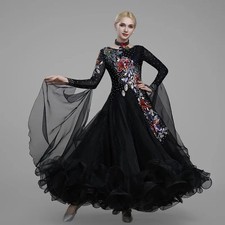 Ballroom Dance Competition Dress National Standard Modern Tango Waltz Stagewear