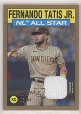 2021 Topps 1986 All-Star Baseball Relics Gold 6/50 Fernando Tatis Jr 0l7e