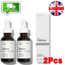 The Ordinary Mandelic Acid 10% + HA 30ml *2Pcs Brand New UK SELLER