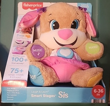 Fisher-Price Laugh Learn Smart Stages Sis Teaching Toy 6-36 months