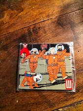 PUZZLE PUBLICITAIRE TINTIN OBJECTIF LUNE PAR LU NEUF SOUS SCELLE 8 X 7 CM (BC65)