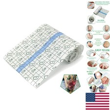 Tattoo Healing Bandage Roll 6" x 2 Yards - Transparent, Waterproof Protection