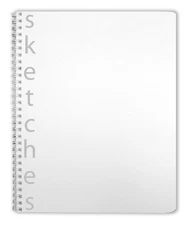 Sketchbook/Art Sketch /Sketching /Sketches /Sketch Notebook - 100 Pages Clear Tr