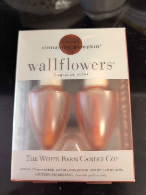 The White Barn Candle Co Cinnamon Pumpkin Wallflowers Home Fragrance Bulbs 2 pk