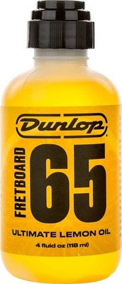 DUNLOP FREDTBOARD 65 ULTIMTE LEMON OIL FOR FRETBOARDS & FINGERBOARDS 4oz., 6554