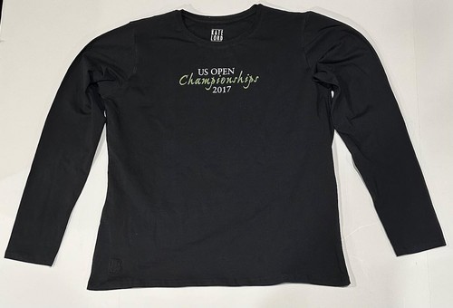 2017 US Open Championships Tennis Tee Shirt Women's Large Kate Lord NWOT #Z72 - Picture 2 of 4
