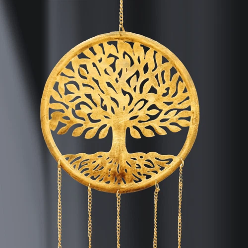 Tree of Life Wind Chimes Patio Decor Handmade Christmas Festive Decoration Prop