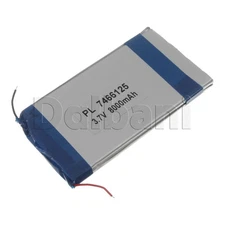 New 3.7V 4000mAh Internal Li-ion Polymer Built-in Battery 125x66x7mm 29-16-1038