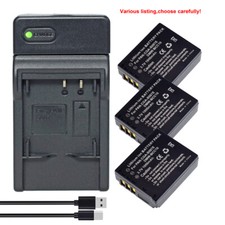 Batteria o caricabatteria per Panasonic CGA-S007E DMW-BCD10 DMC-TZ11 TZ15 TZ3 TZ4 TZ5