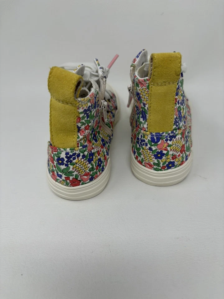 MINI BODEN Multi Flowerbed Zip High Top EU 32 Kids 1 *New Without Box/Damaged* - Image 3 of 4