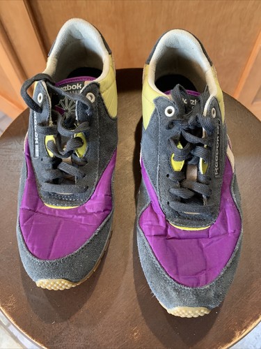 purple suede reebok classics