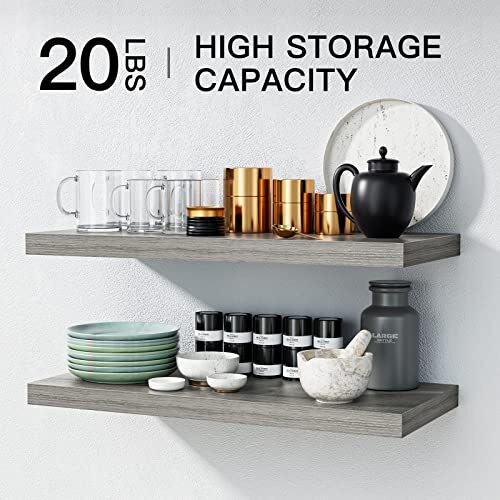 AMADA HOMEFURNISHING Floating Shelves Wall  Assorted Colors , Sizes , Styles  - Picture 39 of 42