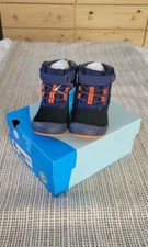 NEW Stride Rite Boys Navy Blue Nebraska Boots Size 8M