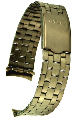 Bracelet Montre Acier Inoxydable Bicolore - 20mm - Fermoir Déployant - Osco - Neuf