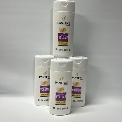 Travel Lot Of Pantene Pro-V Sheer Volumen Conditioner Revitalisant 3.38 Fl EACH