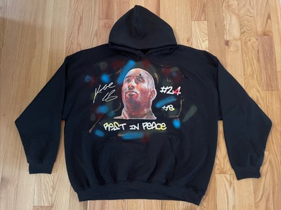 Kobe Bryant Mens Hoodie Size 3XL Black 