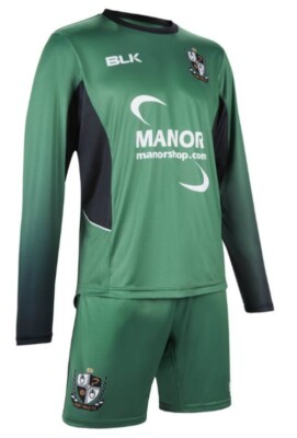 BLK Herren Green Port Vale 2018-19 Torwartshorts UVP 30£