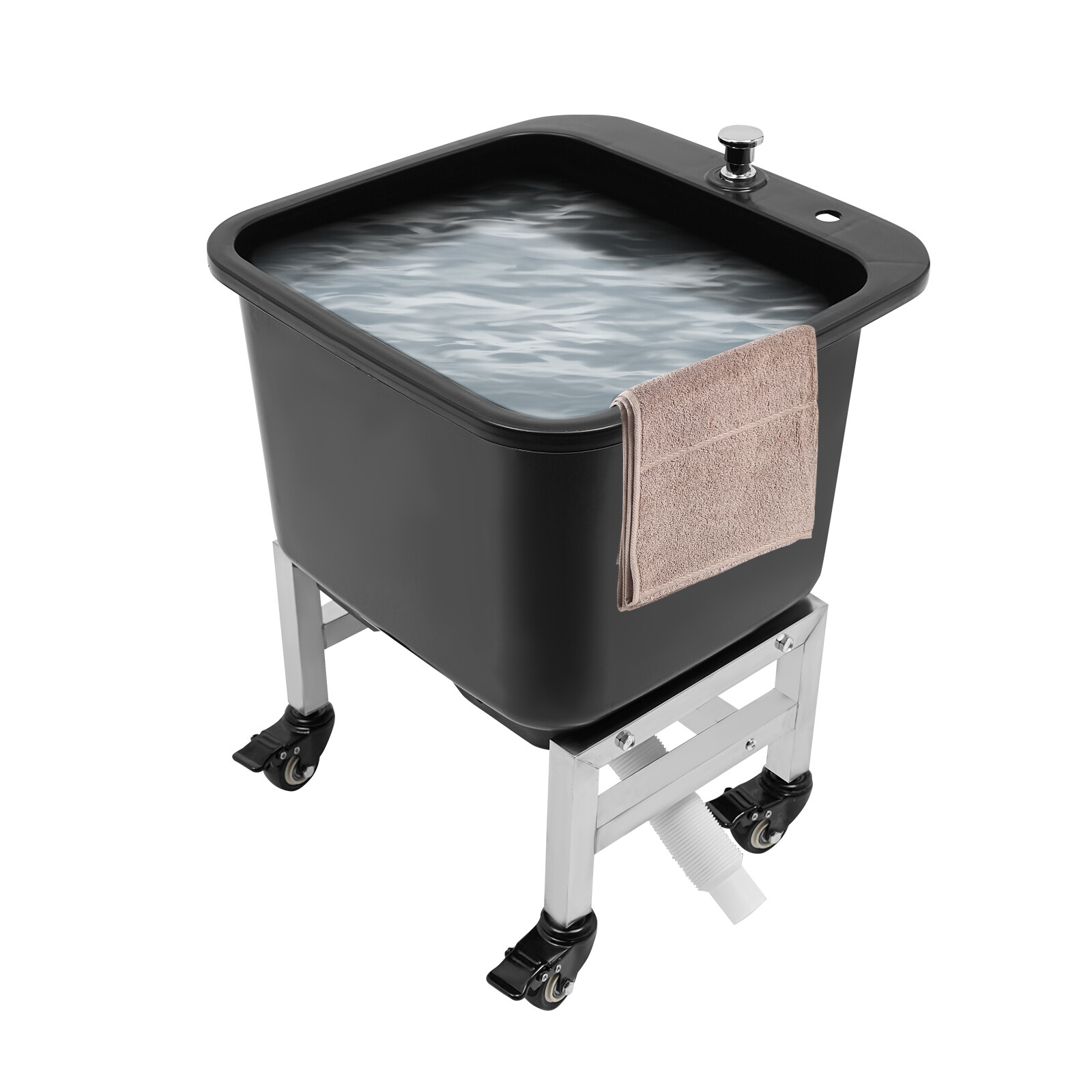 Commercial Plastic Floor Mop Sink 14.17*12.6*10.24in Mop Buckets Utility Sink