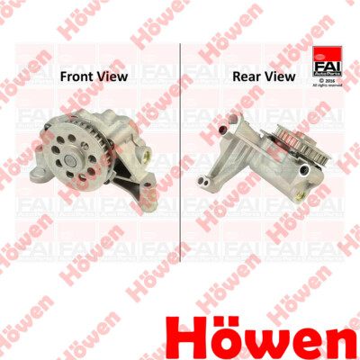 Passt für VW Skoda Audi Seat 1.6 TDi 2.0 + andere Modelle Motorölpumpe Howen #1