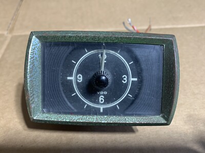 Original Mercedes-Benz W120 180 190 220 Ponton VDO Clock PARTS ONLY