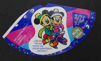 Ferrero Surprise Egg Cap Mickey and His Great Friends 1989 No. 2 Mickey+Minnie