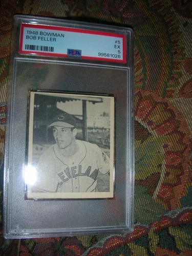 1948 Bowman Bob Feller #5 PSA 5 HOF
