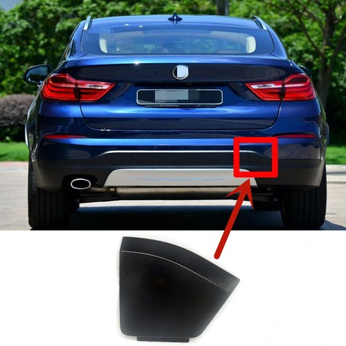 Rear Bumper Tow Hook Cover Cap Primed for BMW X4 F26 20152018