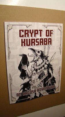 MODULE - THE CRYPT OF KURSABA *NM/MT 9.8* ADVANCED - DUNGEONS DRAGONS