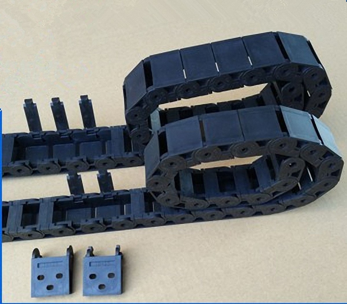 Schleppkette, 1 Meter R38 Schleppkette, Nylon-Kabelschleppkette, Kabelschlepp für 3D-Drucker Schleppkette, 1 Meter R38 Schleppkette, Nylon-Kabelschleppkette, Kabelschlepp für 3D-Drucker