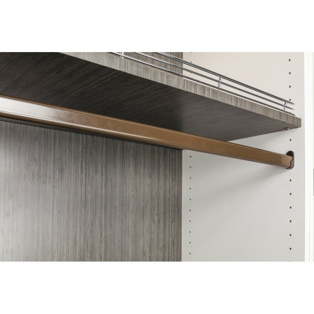 Box of 40 8' Long Oil Rubbed Bronze Oval Closet Rods Tubing Rod