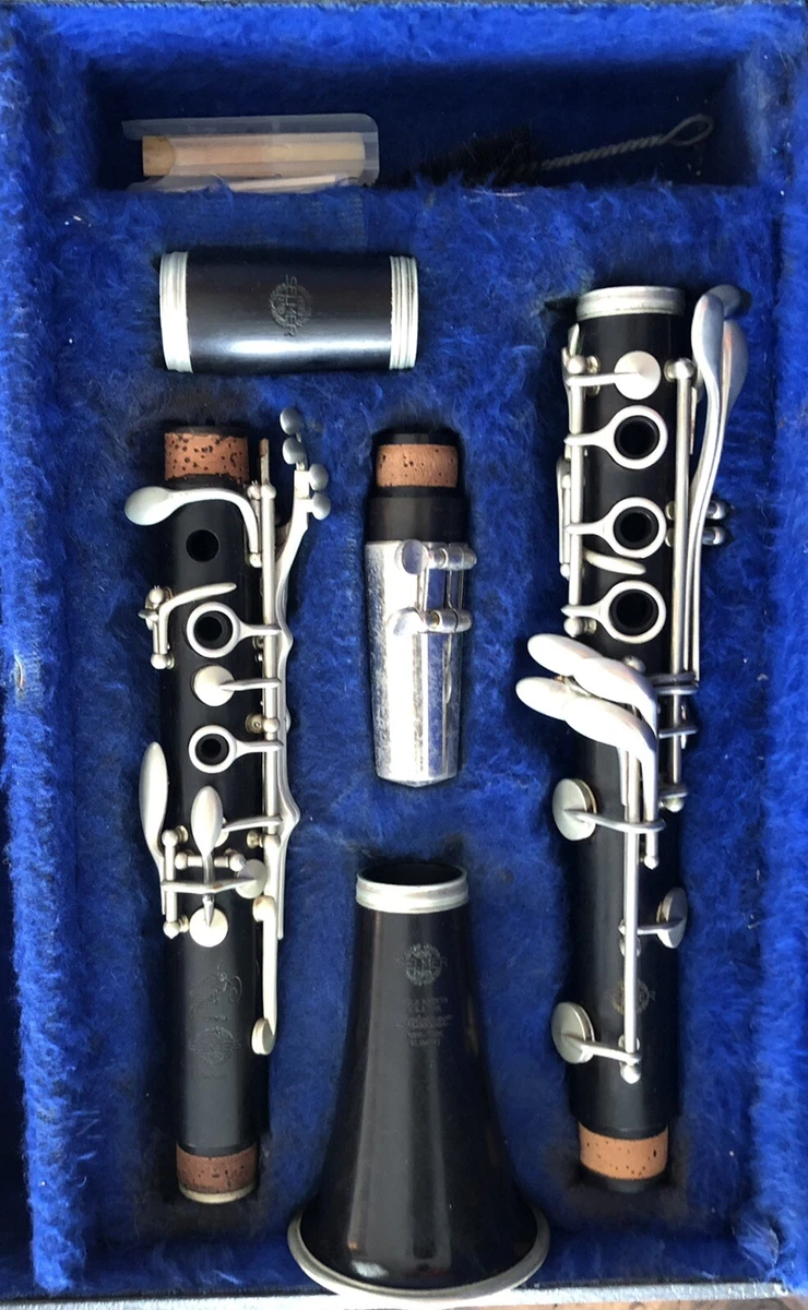 1950s Selmer Centered Tone Wood Clarinet w Case Selmer HS MP