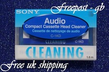 SONY C-1KD AUDIO CASSETTE HEAD & TAPE PATH + ROLLERS CLEANER TAPE - OLDER STOCK