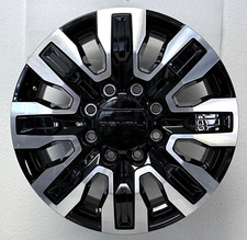 GMC SIERRA 2500 3500 DENALI FACTORY OEM 20" BLACK INSERTS WHEEL RIM 14138