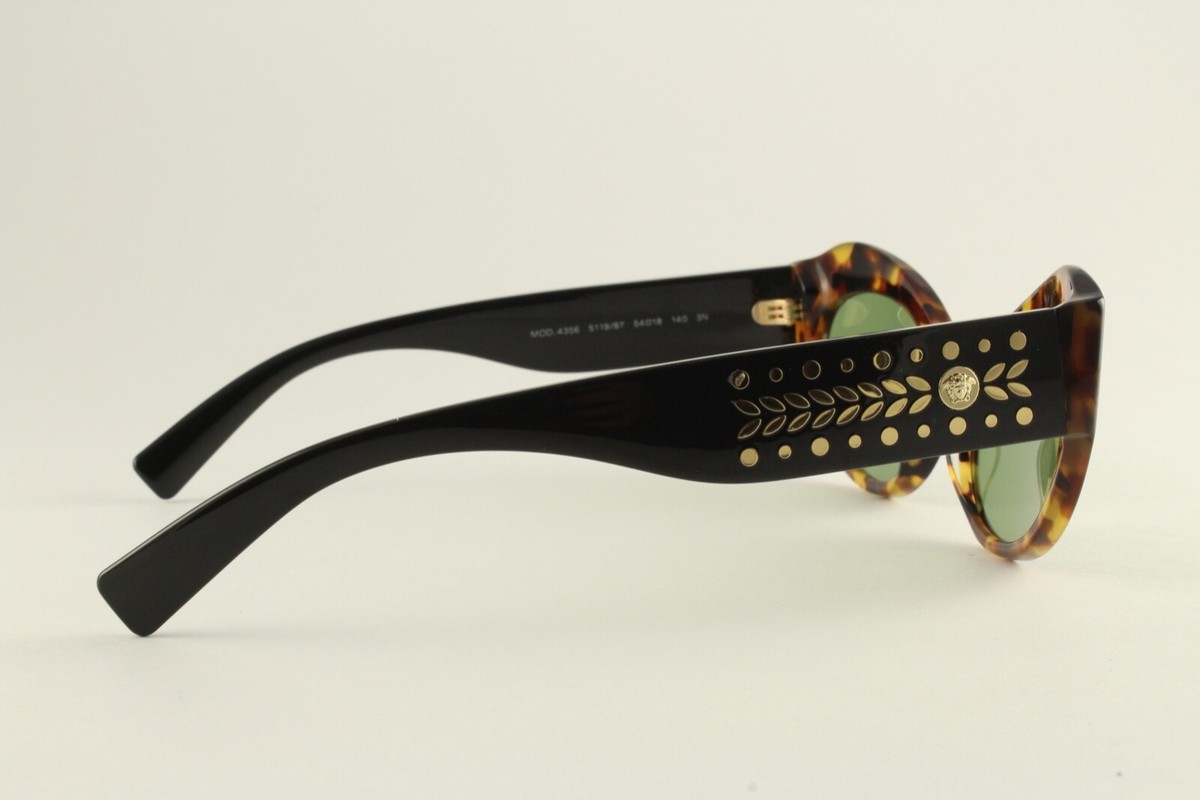 Rare Authentic Versace 4356 5119/87 Tortoise Green 54mm  display picture 2