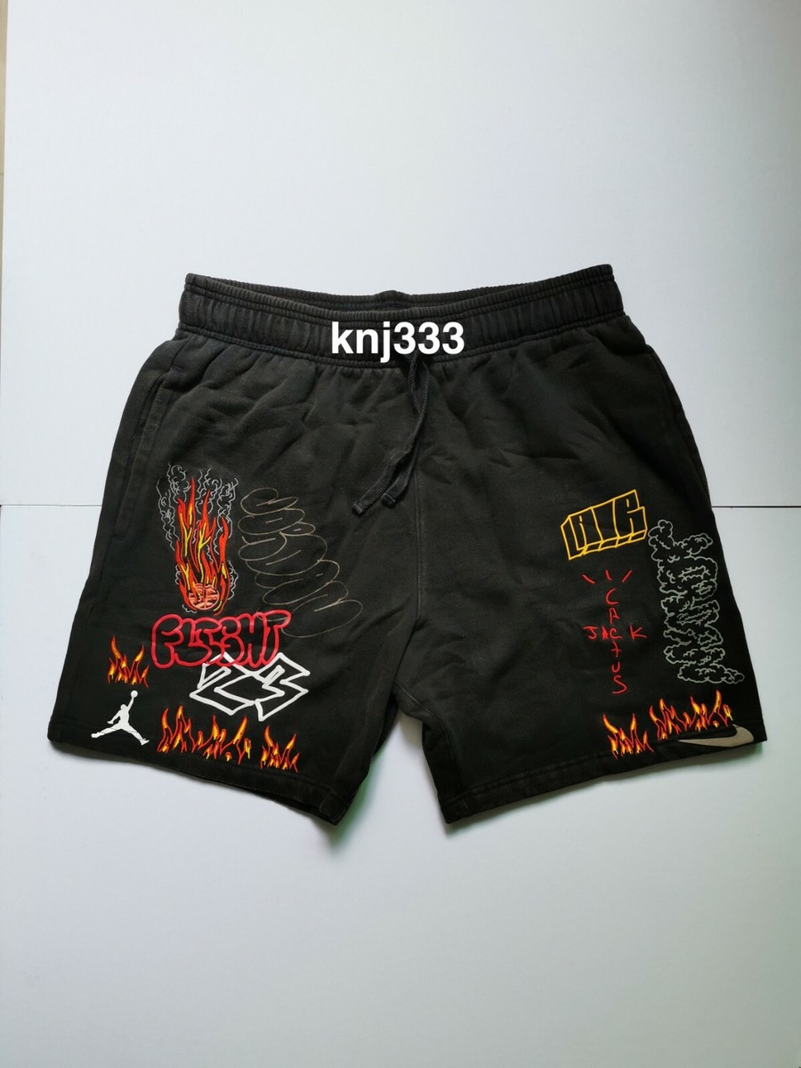 Nike x Travis Scott x Jordan brand Cotton Shorts Black Nike x Travis Scott x Jordan brand Cotton Shorts Black