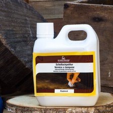 Schellack Politur (entwachst) - RubinRot - 1L