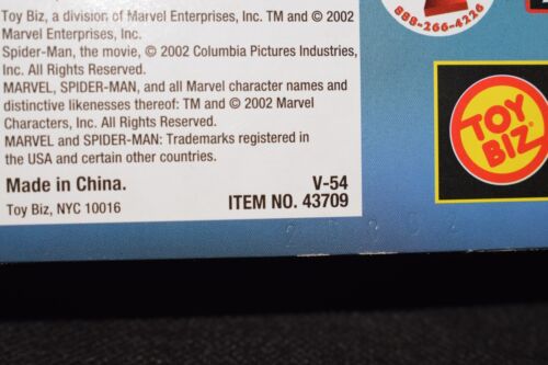 ToyBiz Spider-Man Movie Web Swinging Action Spider-Man Figure #60 - Picture 5 of 6