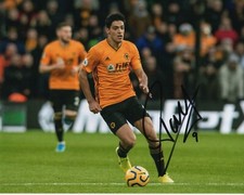 Wolverhampton Wanderers Raul Jimenez Autographed Signed 8x10 Photo COA #3