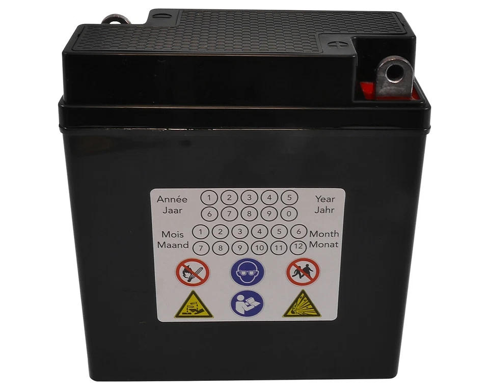 Batterie 6N11A-BS 6V 11Ah wartungsfrei für Simson S51 S50 SR50 MZ 70 83 BMW NSU - Bild 4 von 4