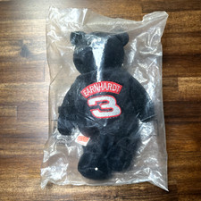 Nascar Dale Earnhardt Sr 3 Gold 'N Bears 8" Black Teddy Bear Beanie Plush Toy