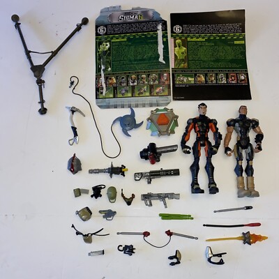 Gi Joe Sigma Six 6 action figure 8  Cobra Saboteur Firefly Demolitions Accessory