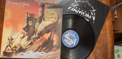 DIAMOND HEAD, LIVING ON GELIEHENE ZEIT ORIGINAL VINYL LP. Neu ohne Etikett. FANTASTISCH!!