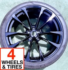 PERFECT Factory Lamborghini Urus Wheels Tires 23 inch Black Genuine OEM Taigete