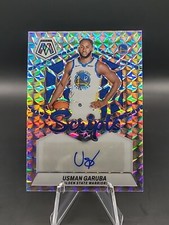 🔥2023-24 Panini Mosaic Usman Garuba Scripts Silver Mosaic Prizm No.MS-USM🔥