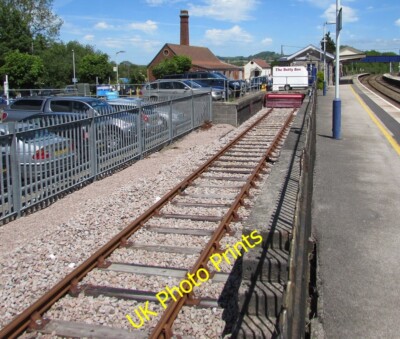 Foto 6x4 Seitenlinie am Bahnhof Castle Cary Ansford Die rostige Eisenbahn c2015