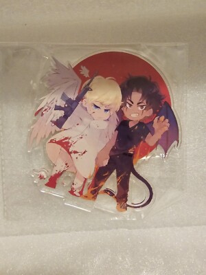 Devilman Crybaby Ryo And Akira Fanmade Standee