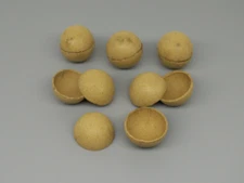 20pc 1-3/4" Fireworks Paper Ball Shell Craft Hemispheres