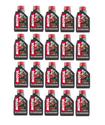 Olio Motore Motul 7100 10W40 Sintetico Per Moto E Scooter 4 Tempi - 2 Litri - Foto 2